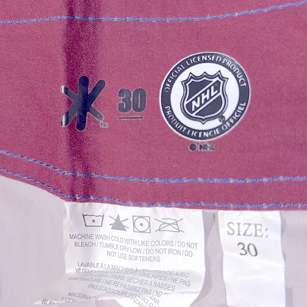 NWT [KLEW] Colorado Avalanche NHL Board Shorts Swim Trunks Men’s Sz Small (30) - Picture 9 of 10